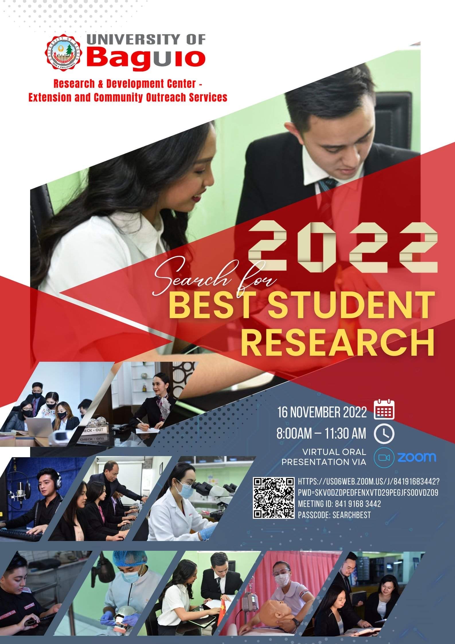 University Of Baguio's Search For Best Student Research 2022 ...