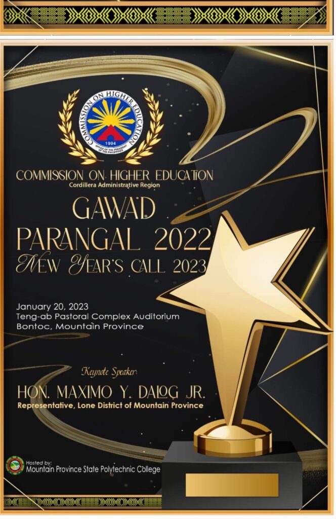 University of Baguio Wins Big in CHED-CAR's Gawad Parangal 2022 ...