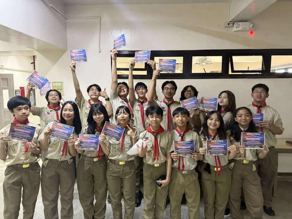 Boy Scouts From UBSHS Join the 68th JOTA and 69th JOTI